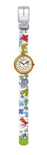 montre flik flak dinosaure
