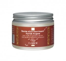 baume karité argane Clairjoie