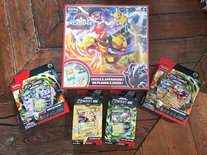 Cartes Pokémon EX – Coffret JCC Académie de Combat (Neuf avec emballage